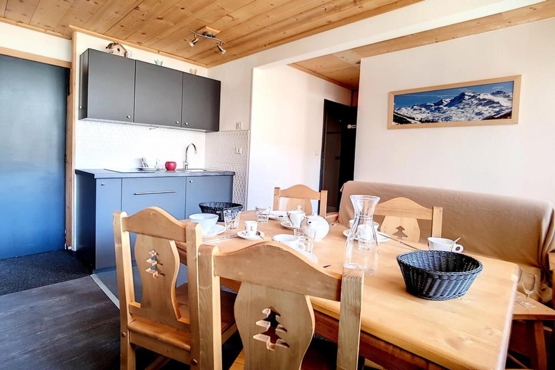 Residence Les Lauzes - Appartement Renove - Depart Et Retour Ski Aux Pieds Mae-0454 Сен-Мартен-дьо-Белвил Екстериор снимка